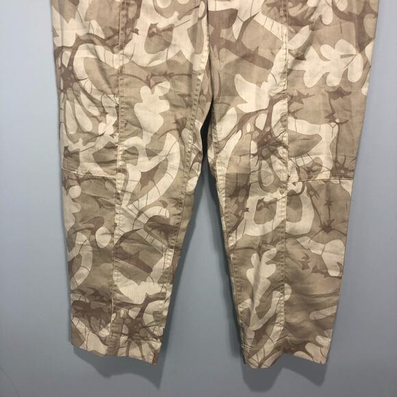 Anthropologie Frannie Linen Blend Tapered Pants Size 29 - Picture 4 of 14